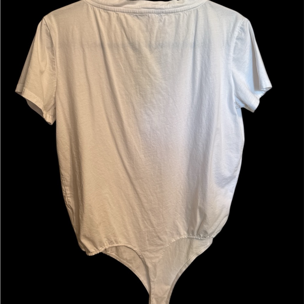 White T-Shirt Bodysuit